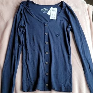 Long sleeve hollister top
